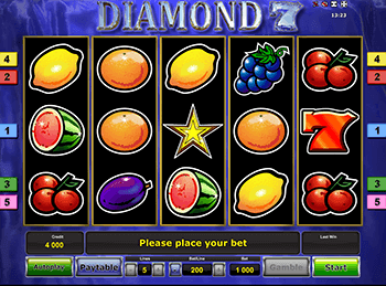Играть на деньги в Diamond 7